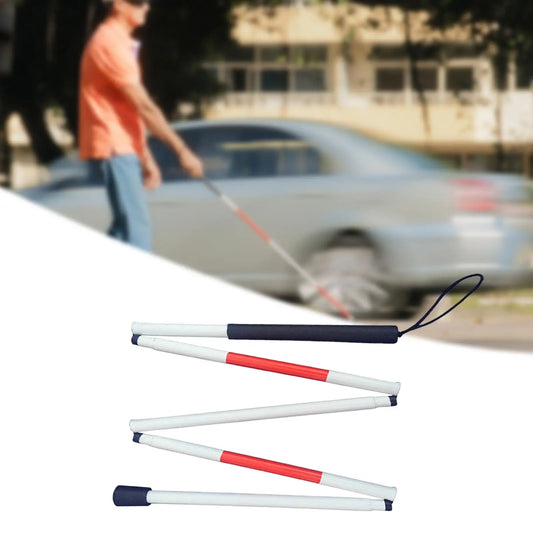 Folding Blind Cane | Foldable Walking Stick for Visually Impaired