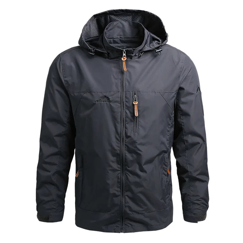 Men’s Tactical Waterproof Windbreaker Jacket