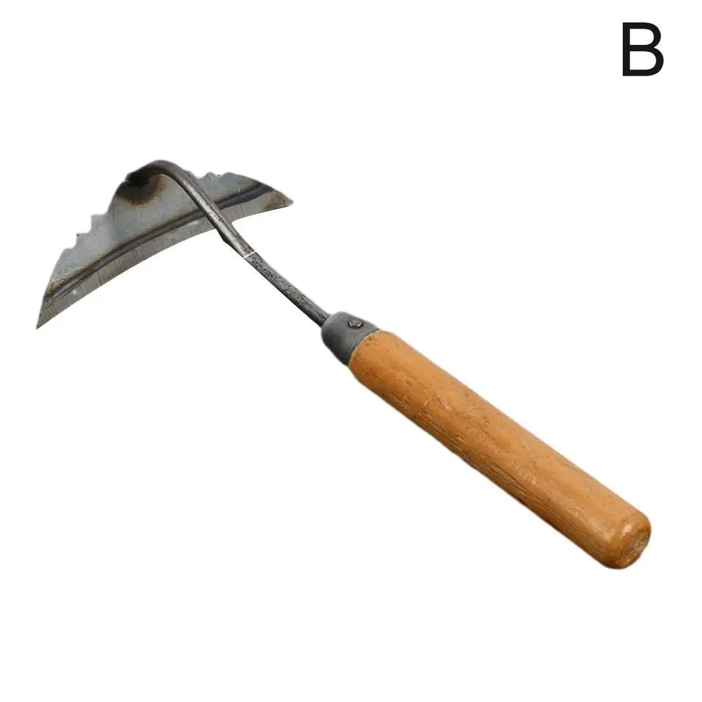 Hollow Hoe Handheld Weeding Rake | Perfect for Planting & Loosening Soil