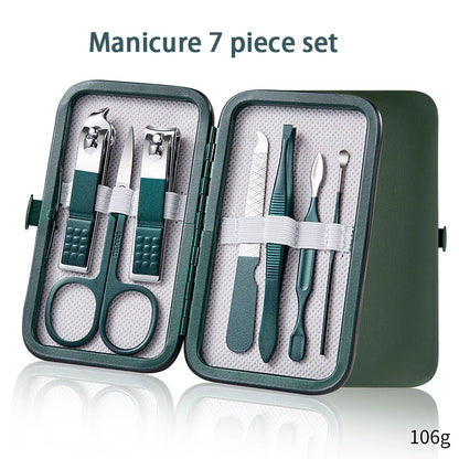 7-18 Pcs Manicure Set | Stainless Steel Nail Care Tools