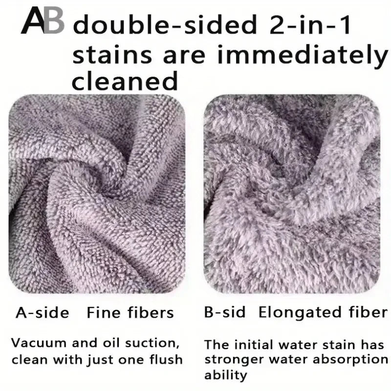 Ultra-Fine Fiber Kitchen Towels – Absorbent, Soft, Stain-Removing Cloths