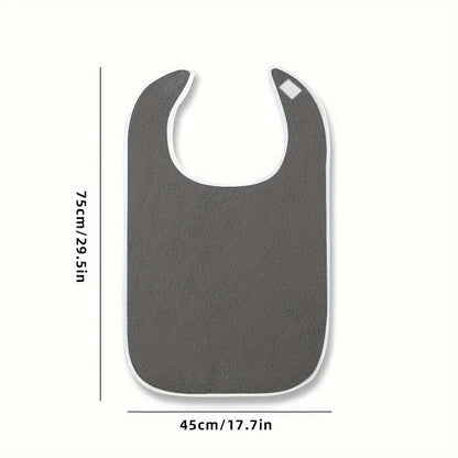 Stain Resistant Adult Bib for Men & Women - Seniors Diet