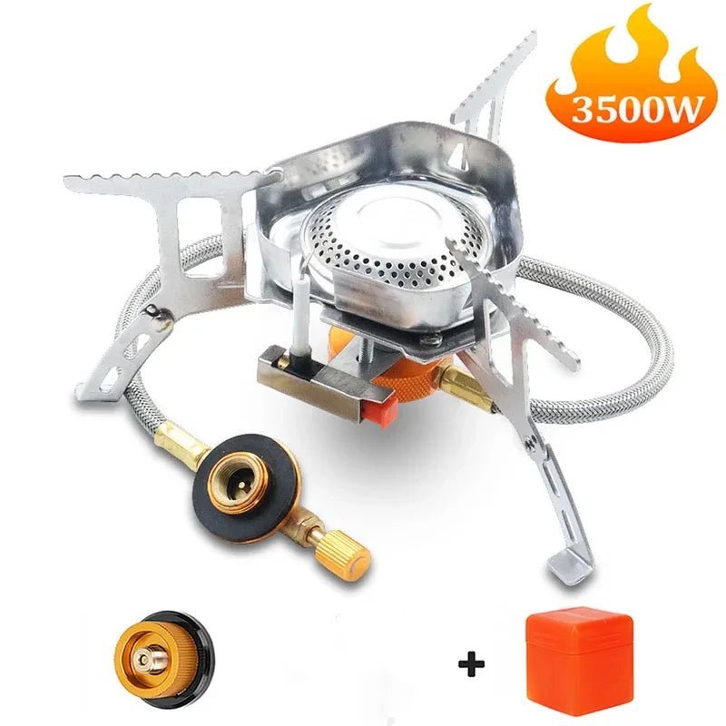 Big Power Camping Stove – Portable Gas Cookware for Outdoor Adventures