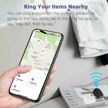 Mini GPS Tracker – Find My App Smart Tag for Pets & Keys