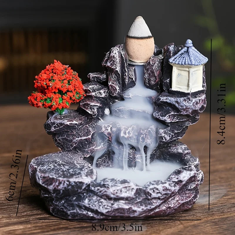 Backflow Incense Burner | Waterfall Aromatherapy Ornament