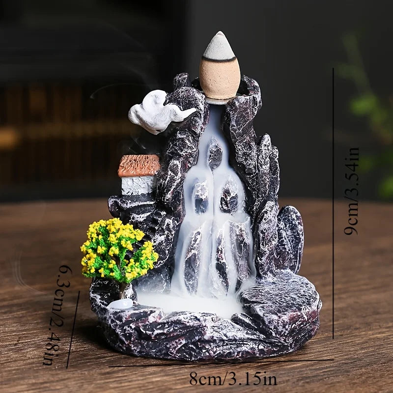 Backflow Incense Burner | Waterfall Aromatherapy Ornament