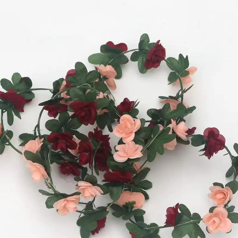 Artificial Rose Garland | Wedding  Home wall Decor