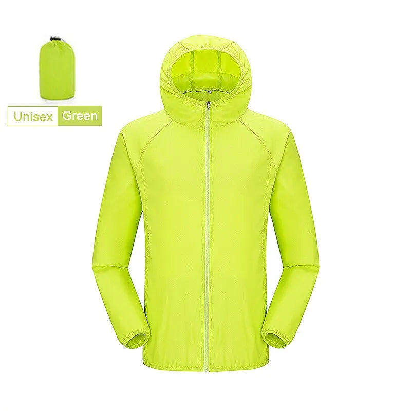 Unisex Waterproof Hiking Jacket - Quick Dry Outdoor Coat