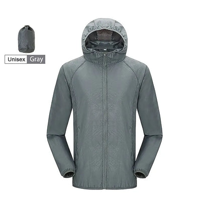 Unisex Waterproof Hiking Jacket - Quick Dry Outdoor Coat