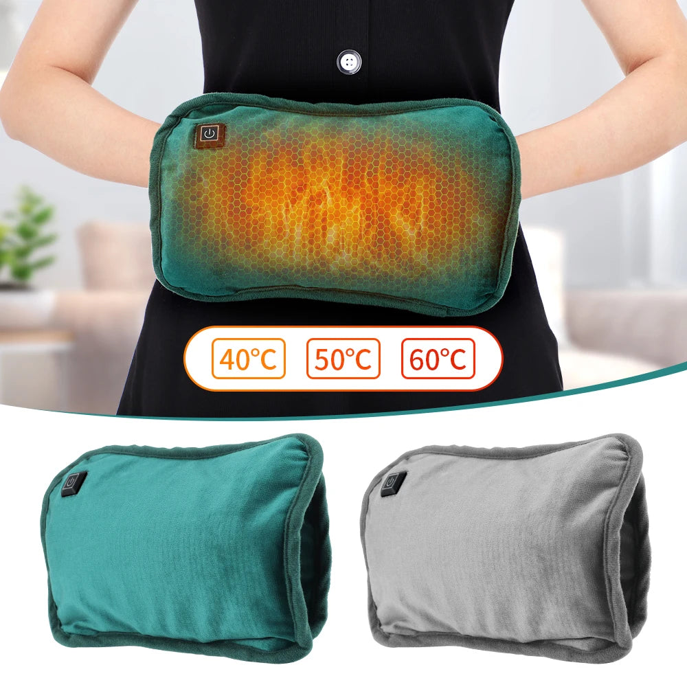 USB Rechargeable Hand Warmer | 3 Heat Levels, Soft & Portable