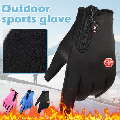 Men's & Women's Winter Cycling Gloves Waterproof Thermal Non-Slip