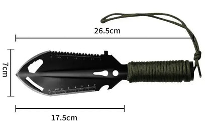 Multifunctional Portable Shovel | Camping, Hiking & Survival Tool