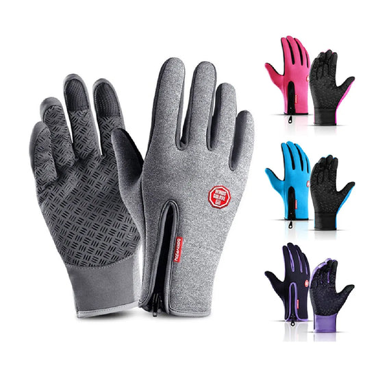 Winter Cycling Gloves for Men & Women Waterproof Thermal Non-Slip