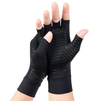 Outdoor Half Finger Pressure Gloves - Arthritis Joint Care for Men & Women