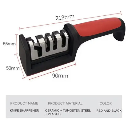 Multifunctional Knife Sharpener | Fast Sharpening for Kitchen & Scissors