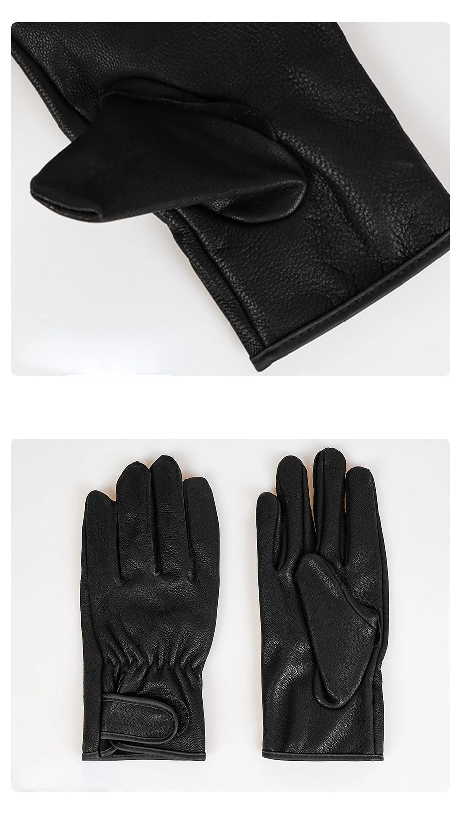 Men's Tough Grip Leather Work Gloves | Utility & Gardening