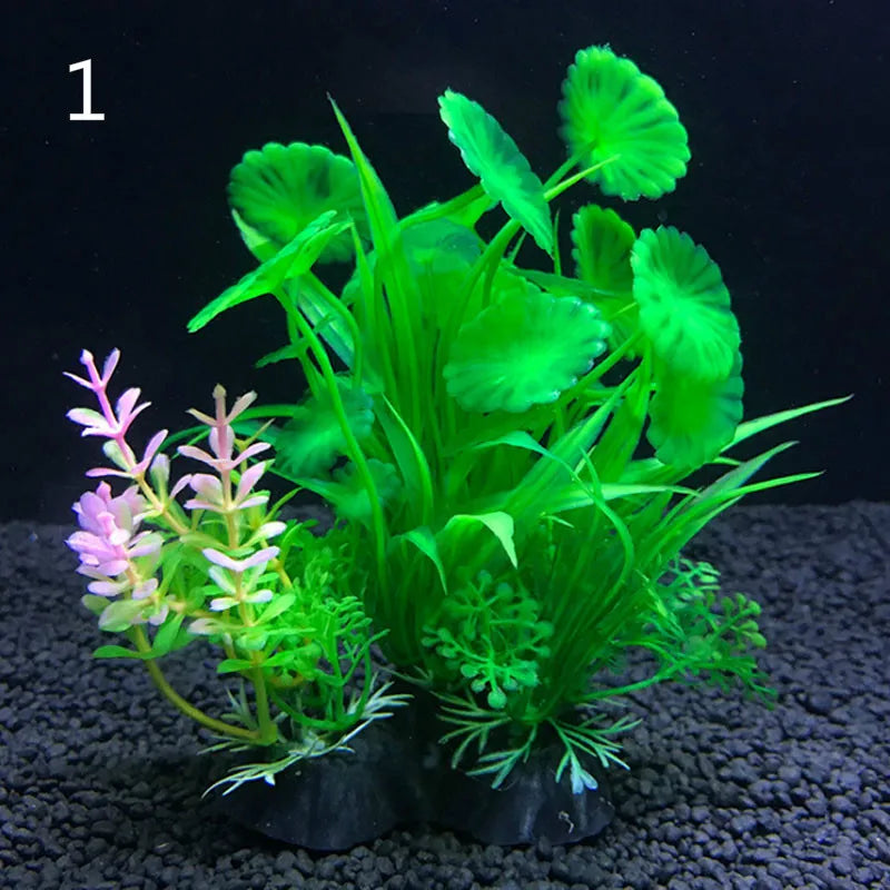 Artificial Aquarium Plants Water Weeds for Fish Tank