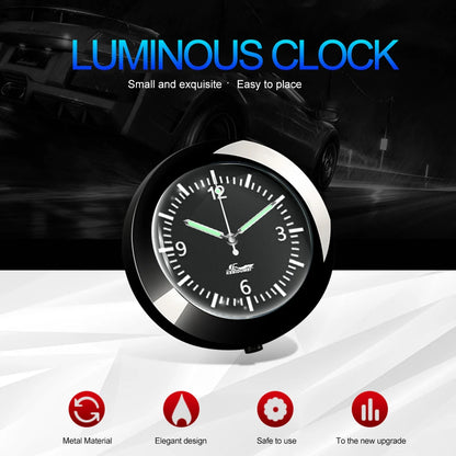 Luminous Stick-On Mini Digital Car Clock | Auto Accessories