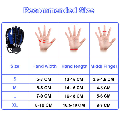 For Arthritis Hemiplegia Stroke Cerebral Palsy Hand Paralysis Patients Physiotherapy Equipment Robotic Rehabilitation Gloves