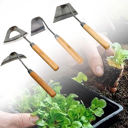 Hollow Hoe Handheld Weeding Rake | Perfect for Planting & Loosening Soil