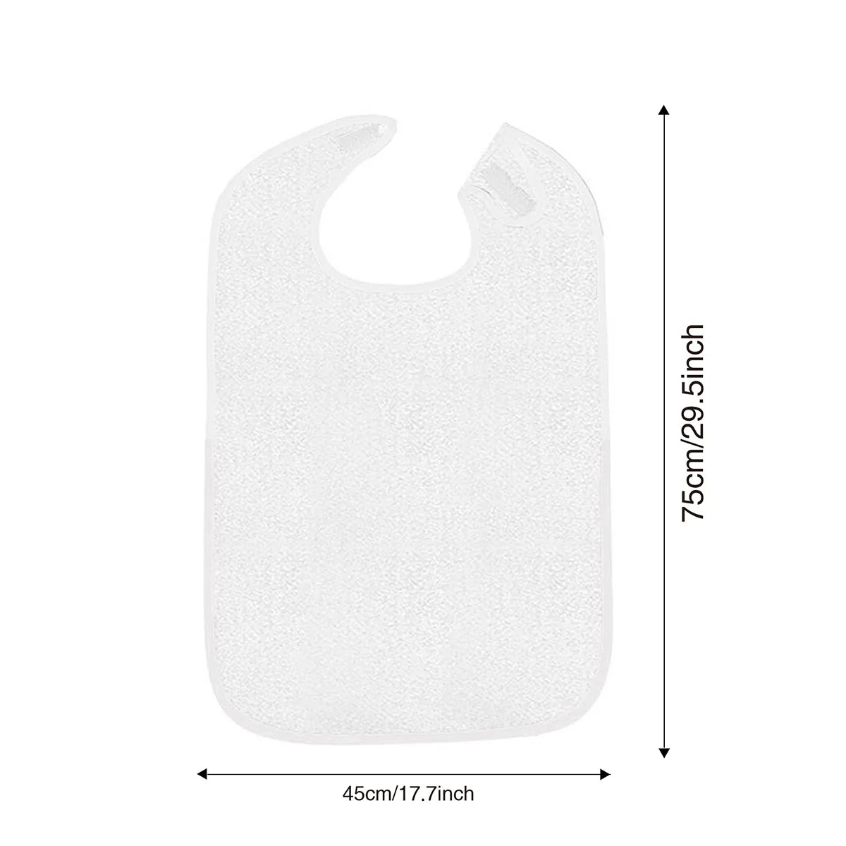 Stain Resistant Adult Bib for Men & Women - Seniors Diet