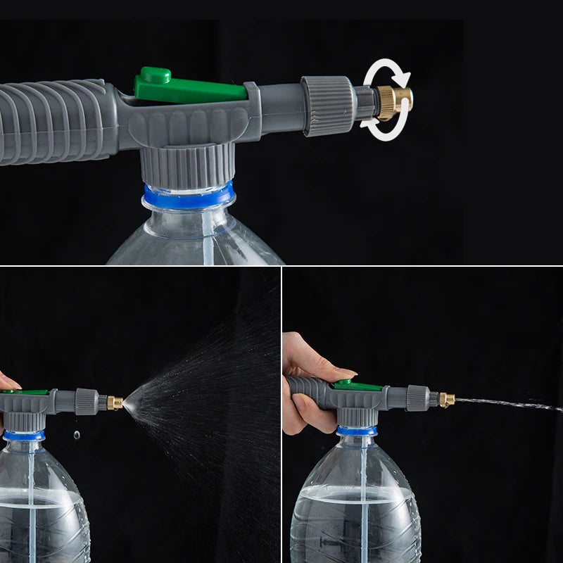 High Pressure Manual Sprayer with Adjustable Nozzle – Perfect for Gardening & Agriculture