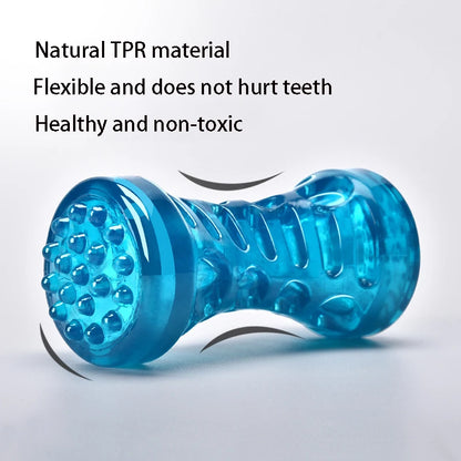 Bite-Resistant Dog Toothbrush Bone – Interactive Chew Toy for Puppies