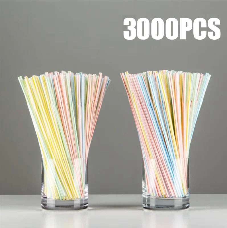 Colorful Flexible Drinking Straws – Wedding & Party Supplies