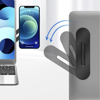 Magnetic Phone Holder for Laptop Screen | Dual-Screen Mount for any phone