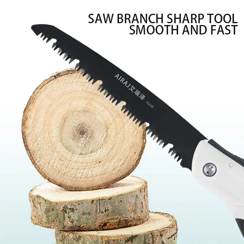 Folding Saw for Wood Cutting, Camping & Gardening