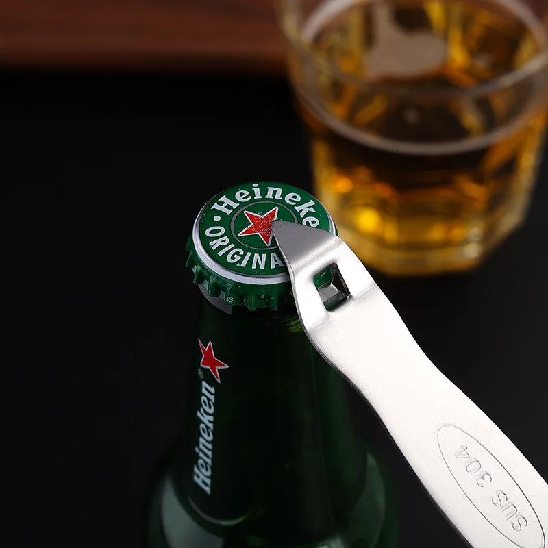 Stainless Steel Beer Bottle Opener, Metal Medicine Oral Liquid Bottle Opener, Multifunction Opener, Kitchen Tool Gadgets