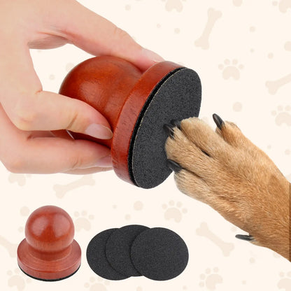 Wooden Dog Nail File – Manual Scratching Board for Puppy Nail Care