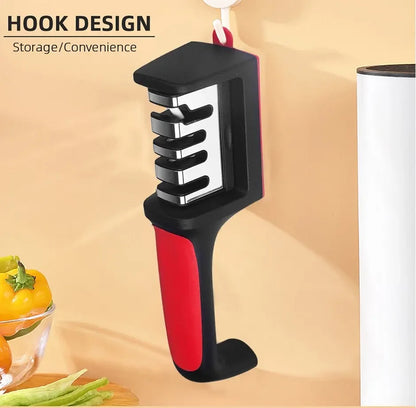 Multifunctional Knife Sharpener | Fast Sharpening for Kitchen & Scissors