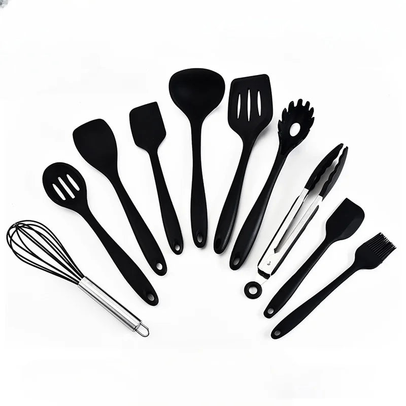 Silicone Cookware Set – Shovel, Spoon, Scraper for Kitchen & Baking