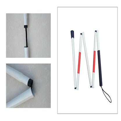 Folding Blind Cane | Foldable Walking Stick for Visually Impaired