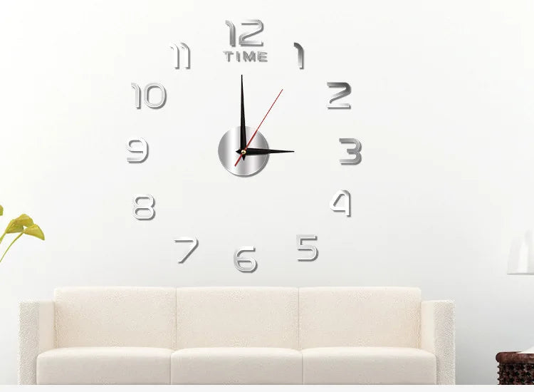 Elegant 40cm Wall Clock for Living Room & Home Decoration