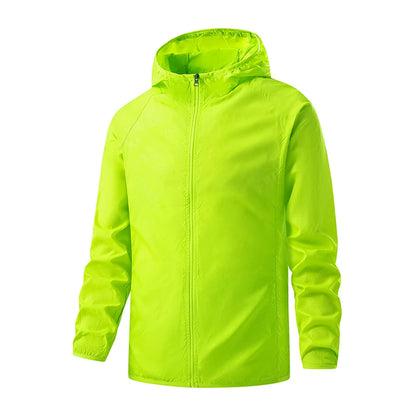 Unisex Waterproof Hiking Jackets Sun Protection Outdoor Coat