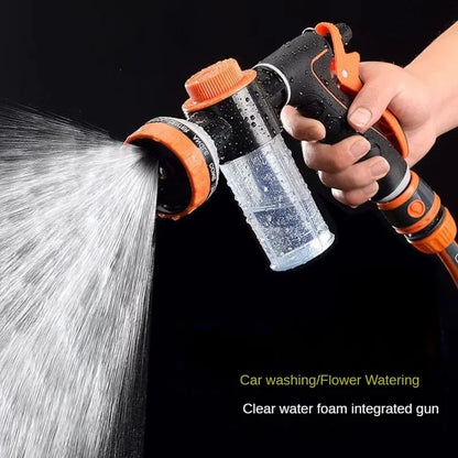 High-Pressure Foam Lance Water Gun – 3 Nozzle Car & Garden Cleaner