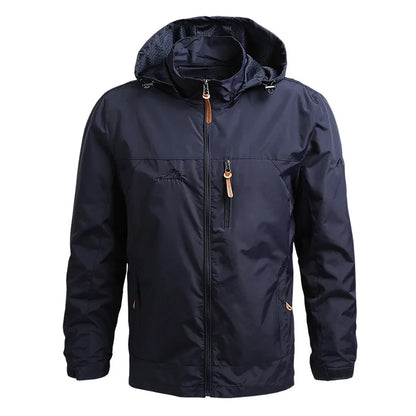 Men’s Tactical Waterproof Windbreaker Jacket