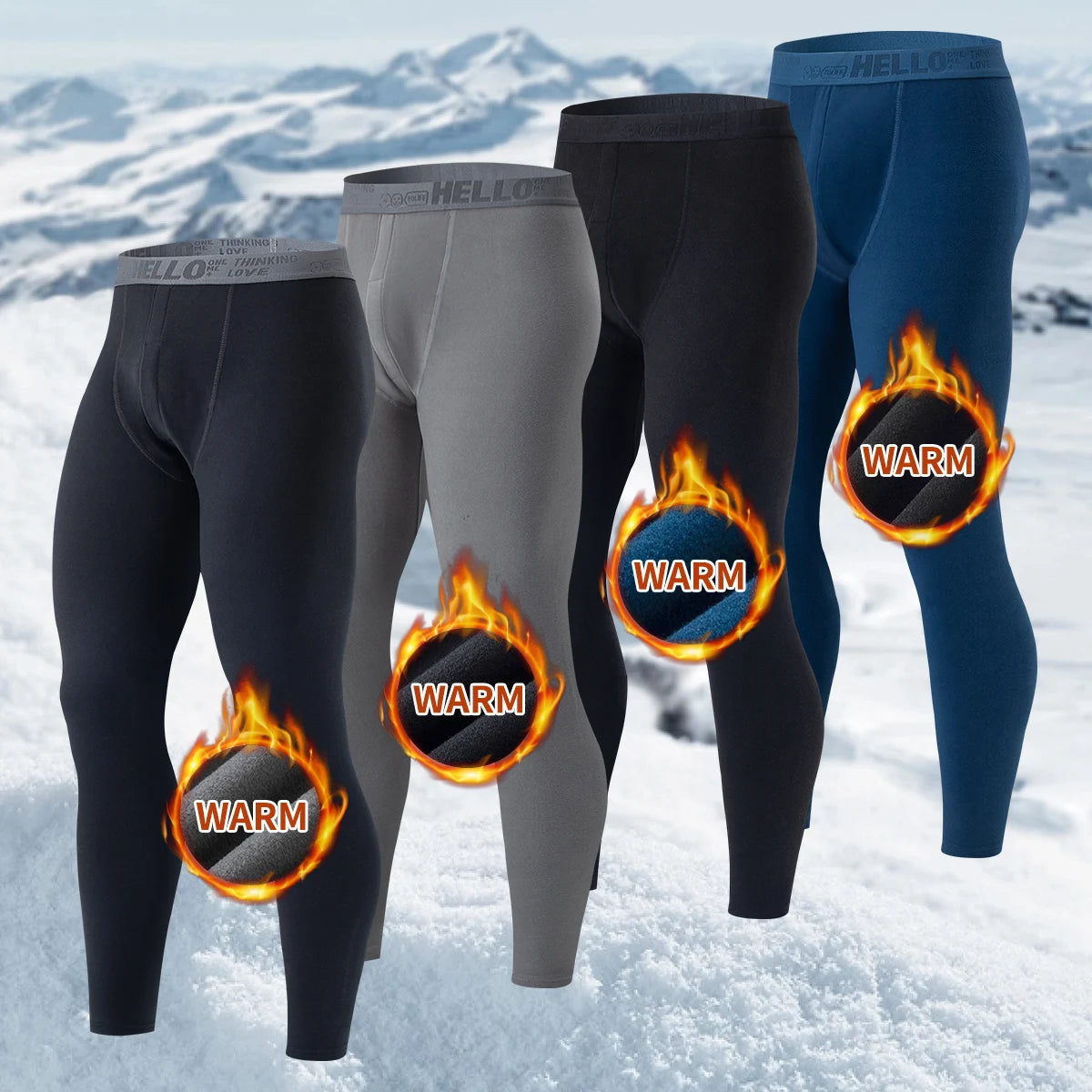 Men’s Autumn Winter Riding Leggings