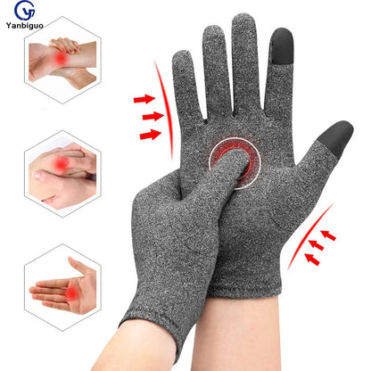 Compression Arthritis Gloves - Full Finger for Men & Women, Pain Relief