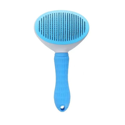 One-Click Hair Removal Pet Comb – Automatic Cat & Dog Grooming Brush