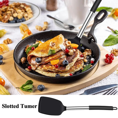 2-Piece Silicone Spatula Set | Non-Stick & Heat-Resistant Kitchen Tools