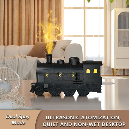 Train Air Humidifier With Remote Control Essential Oil Aroma Difusor Ultrasonic Aromatherapy Diffusers Mist Maker Fragrance